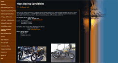 Desktop Screenshot of hoosracing.com